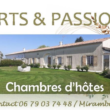 Arts & Passion Bed & Breakfast Mirambeau  Luaran gambar